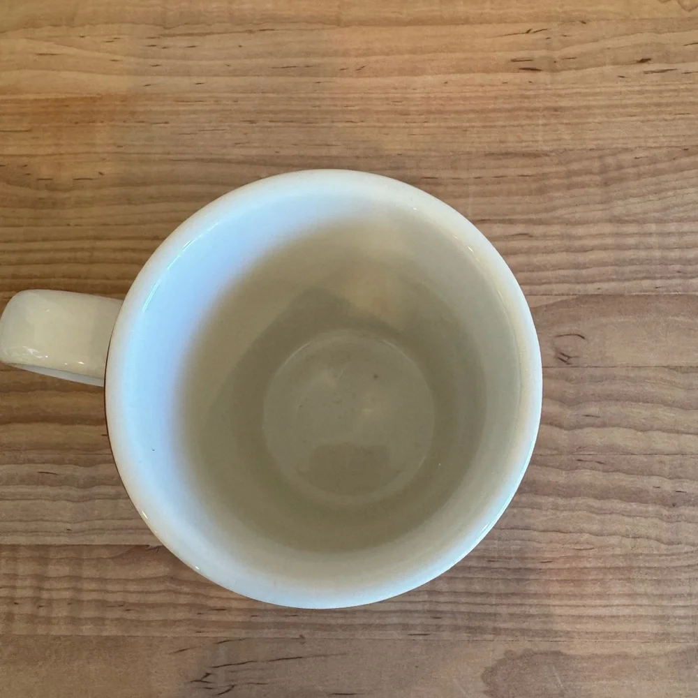 Williams-Sonoma Snowman Coffee Mug — Holiday Winter / Christmas — Good Condition